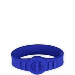 Marc by Marc Jacobs Mineral Blue Silicone Rubber Standard Turnlock Bracelet